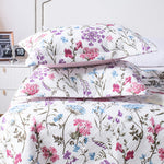 Kasentex Floral Quilt Set - Lightweight & Reversible - Cozy & Stylish Bedding - Machine Washable, Room Decor, Graduation Gifts