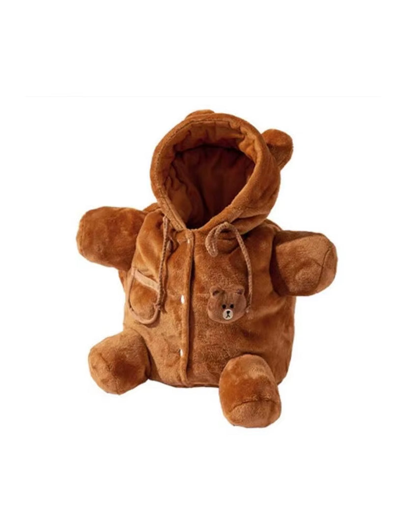 Shoulder Bag for Pet Outing, Crossbody Carry, plus Velvet, Thickened, Foldable Carrier, Dog Clothes, Warm, Travel, Winter