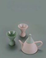 Morandi Ceramic Tea Set Gift Box - Handmade Nordic Teapot and Tea Cups Set (3 Pieces, $26.60 Each)