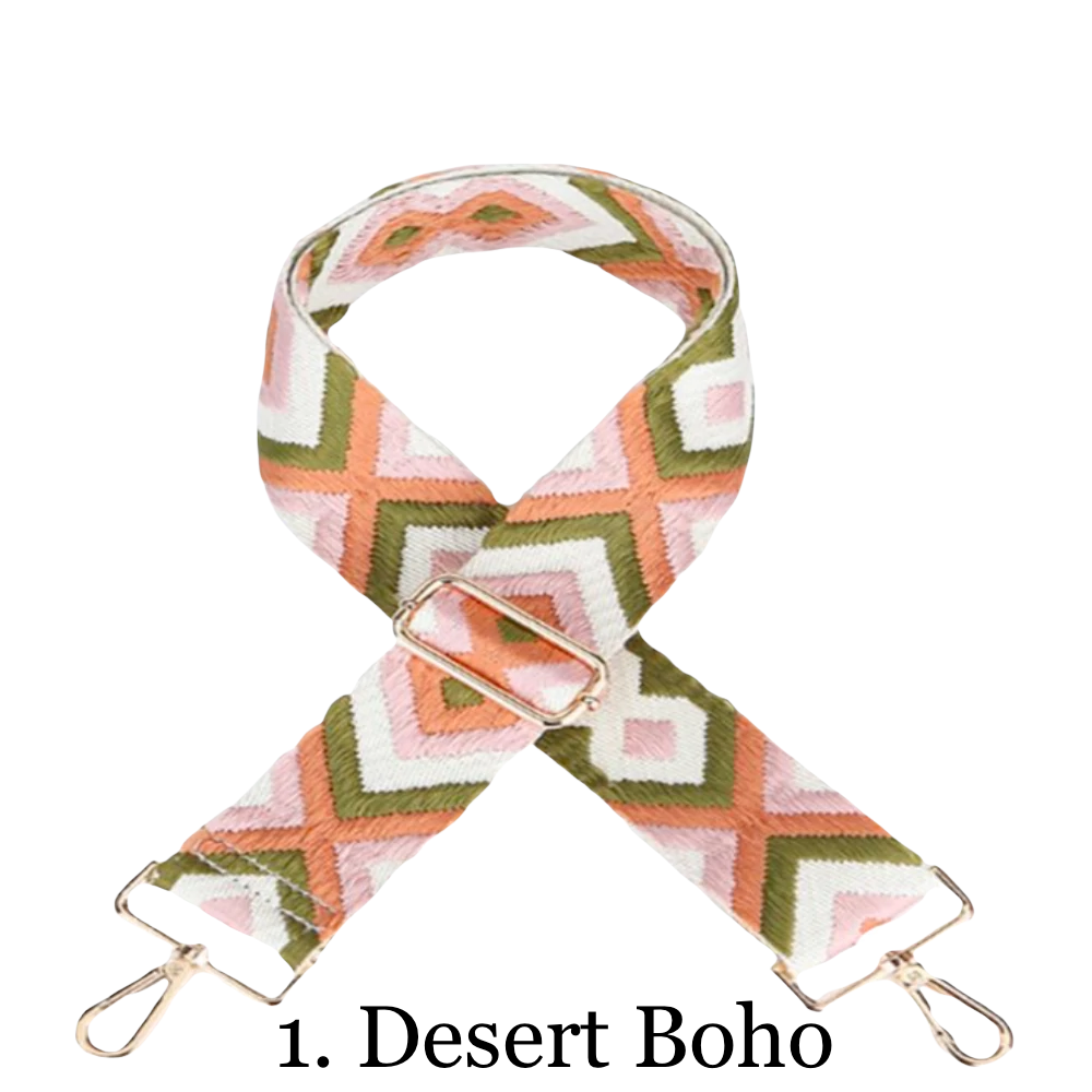 Vegan Suede Crossbody Bag (Gray) - Pick Your Strap