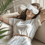 VEVOR Heated Eye Massager with Remote, Heat & Bluetooth